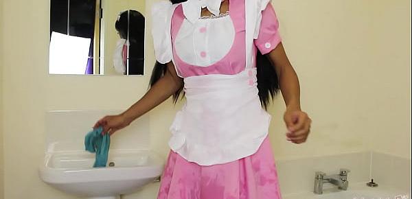  Pretty Maid Ruins Her Uniform Teaser